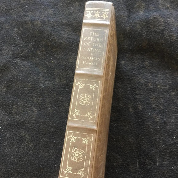 The Return of The Native Thomas Hardy Franklin Library Leather Book - Picture 2 of 6